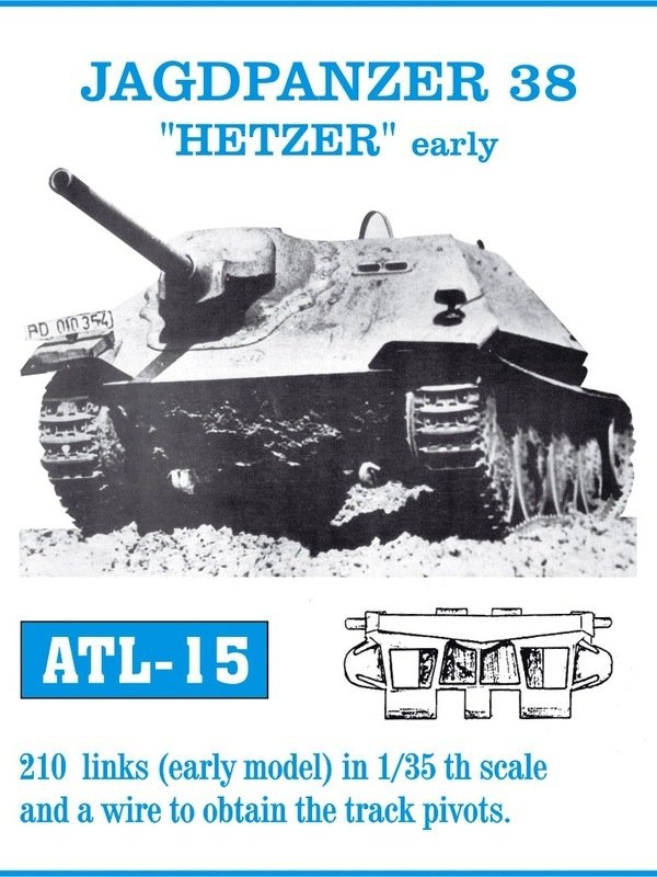 Friulmodel ATL-015 JAGDPANZER 38 “HETZER” early 1/35
