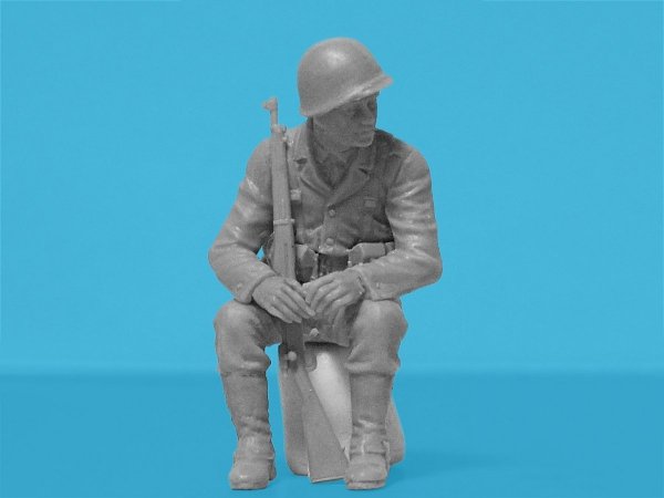 ICM 35599 WWII US Military Patrol (G7107 with MG M1919A4) 1/35