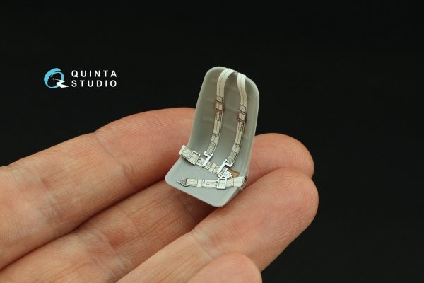 Quinta Studio QR+32034 WWII US fighter seat belts (with metal buckles) (All kits) 1/32