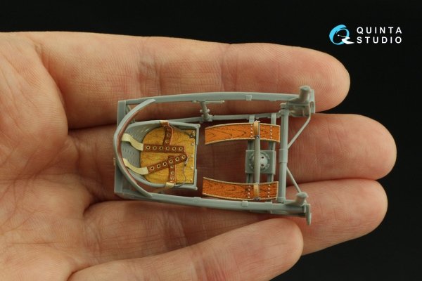 Quinta Studio QD32196 Nieuport XXIII 3D-Printed coloured Interior on decal paper (CSM) 1/32