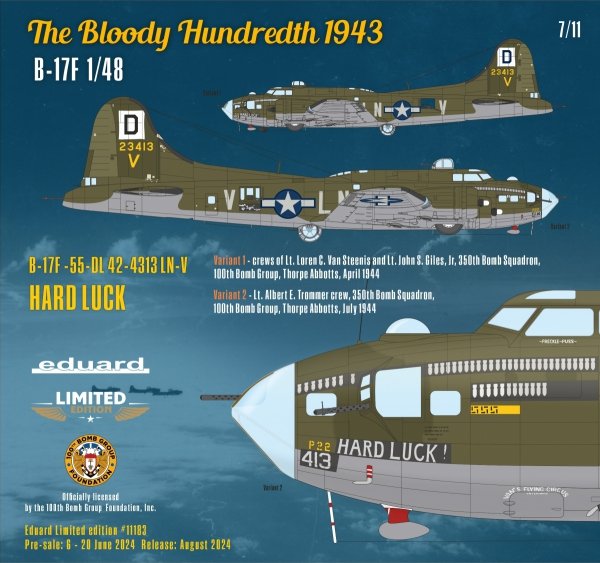 Eduard 11183 The BLOODY HUNDREDTH 1943 1/48