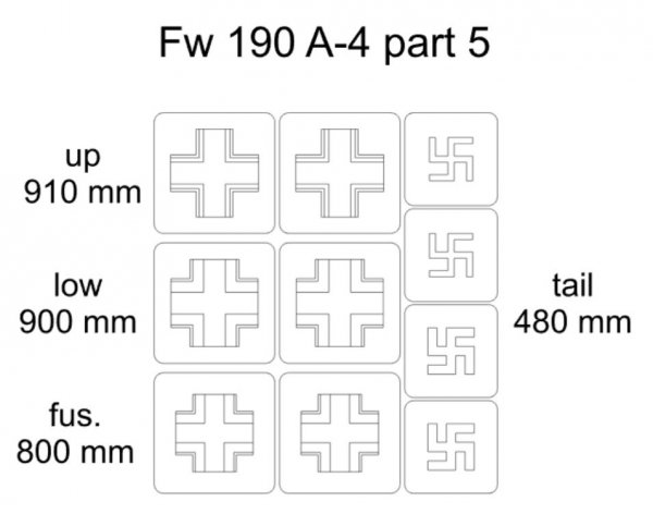 Omask 24007 Fw 190 A-4 part 5 1/48
