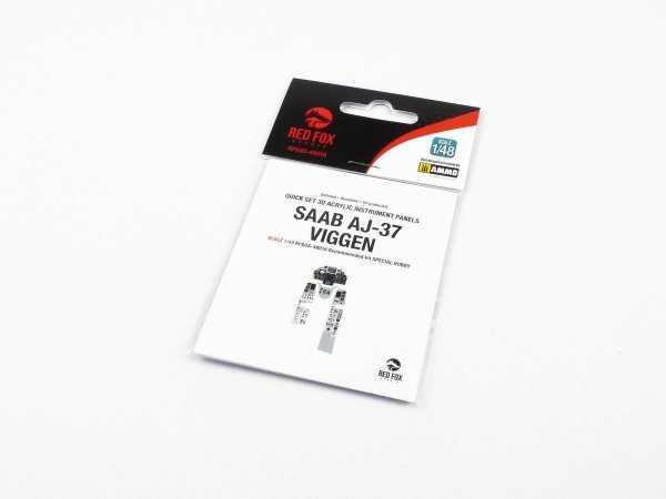 Red Fox Studio QS-48016 AJ-37 Viggen 1/48