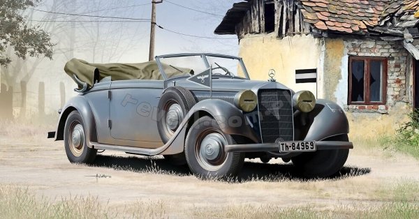 Revell 03354 Typ 320 (W142) Cabriolet 1/35