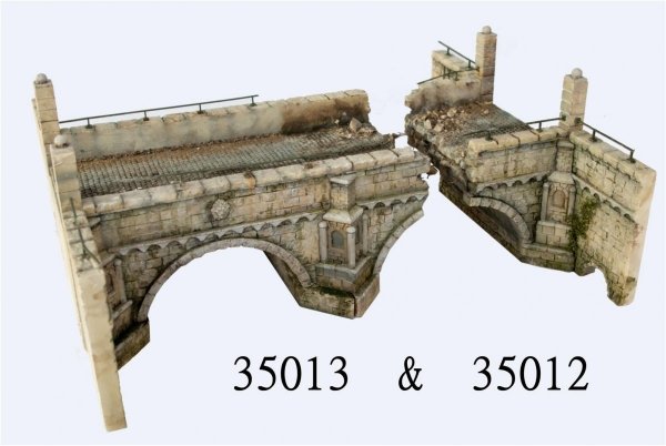 RT-Diorama 35013 Destroyed Stonebridge 1/35