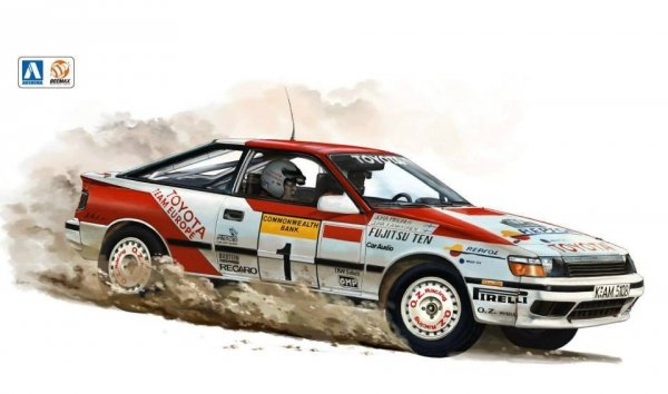 Beemax 24001 Toyota Celica GT-FOUR (ST165) 1989 AUSTRALIA RALLY WINNER 1/24