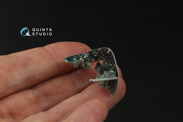 Quinta Studio QD48538 F4F-4 Wildcat 3D-Printed &amp; coloured Interior on decal paper (Academy) 1/48