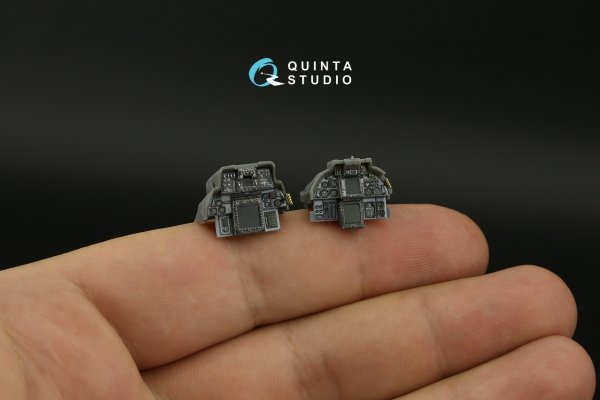 Quinta Studio QDS-48404 F-14B 3D-Printed &amp; coloured Interior on decal paper (GWH) (small version) 1/48