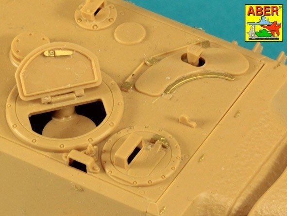 Aber 48052 Niemiecki niszczyciel czołgów Jagdtiger - Sd.Kfz. 186 / Panzerjäger Jagdtiger Sd.Kfz.186 - GERMAN TANK DESTROYER 1/48