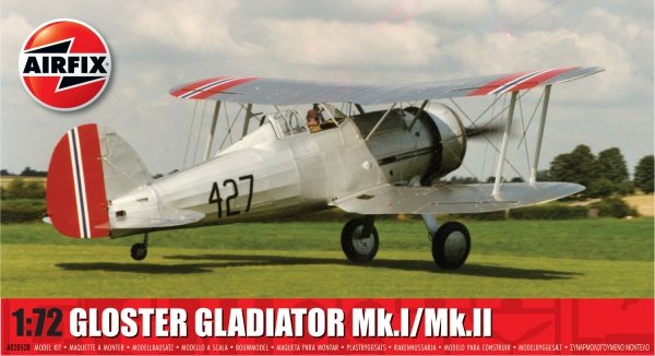 Airfix 02052B Gloster Gladiator Mk.I/Mk.II 1/72
