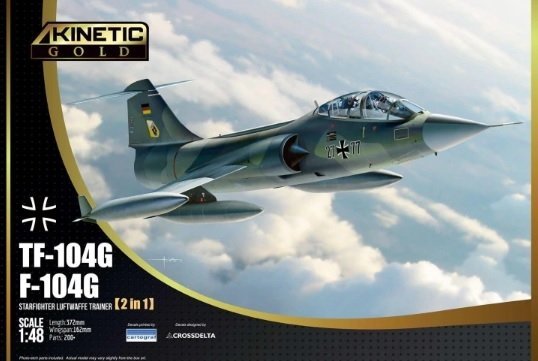 Kinetic K48089 Lockheed TF-104G Starfighter 1/48