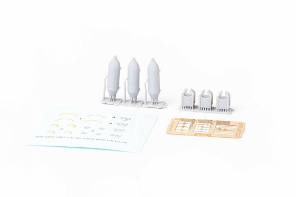 Eduard 6481083 P-40 100lb M30 US bombs PRINT EDUARD 1/48