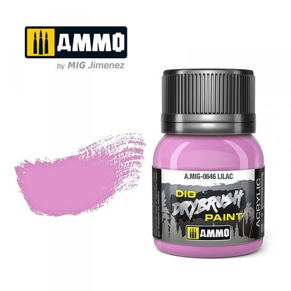 Ammo of Mig 0646 DRYBRUSH Lilac 40ml