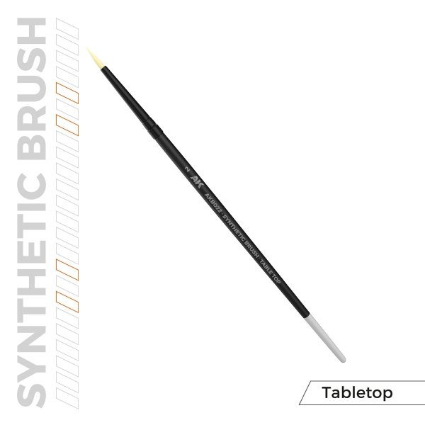 AK Interactive AKB022 AK SYNTHETIC TABLETOP BRUSH – 2