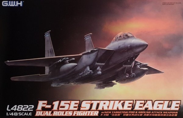 Great Wall Hobby L4822 F-15E Strike Eagle Dual Roles Fighter 1/48
