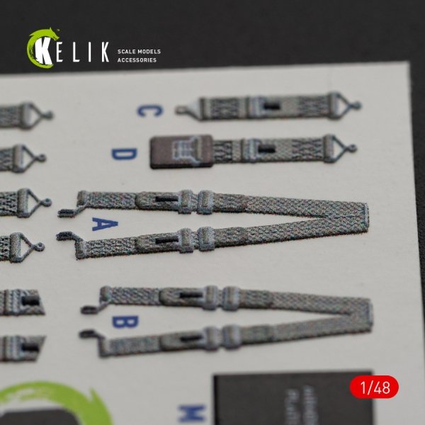 KELIK K48084 B-26B Marauder interior 3D decals for ICM kit 1/48