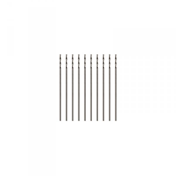 Modelcraft PDR1910-05 Precision HSS Drill Bits 0.5mm (Pack of 10)