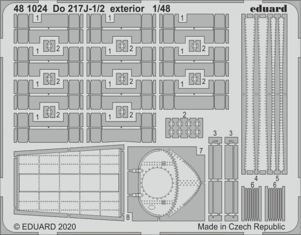Eduard BIG49266 Do 217J-1/2 1/48 ICM