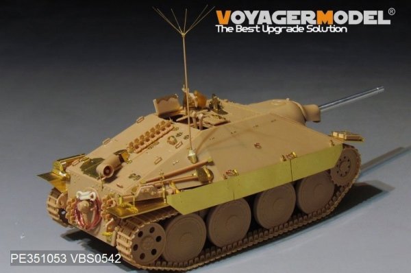 Voyager Model PE351053B WWII German Sd.Kfz.138/2 Hetzer Tank Destroyer Late Version (B ver include Gun Barrel) For ACADMY 13230/13277 1/35