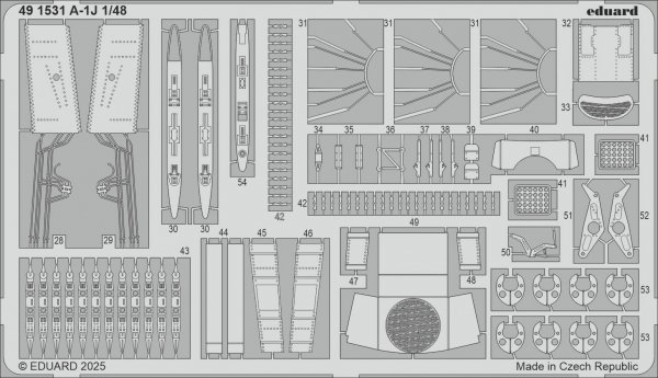 Eduard 491531 A-1J TAMIYA 1/48