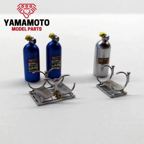 Yamamoto YMPTUN146 Double Nitro Bottle Bracket 1/24