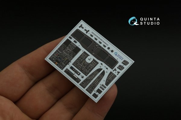 Quinta Studio QDS-35109 MH-60S 3D-Printed &amp; coloured Interior on decal paper (Academy) (small version) 1/35