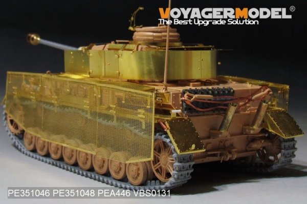 Voyager Model PEA446 WWII German Pz.Kpfw.IV Ausf.J &quot;Thoma shields&quot; wire mesh schürzen (Last Production) (For RFM 5033) 1/35