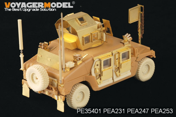 Voyager Model PEA253 Modern HUMVEE electronic Antennas set (GP) 1/35