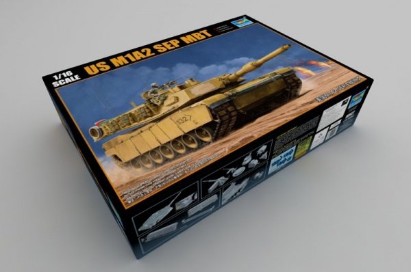 Trumpeter 00927 US M1A2 SEP MBT 1/16