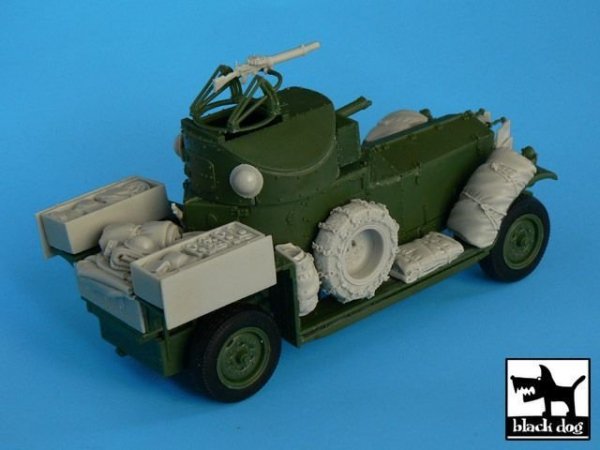 Black Dog T35013 Pattern 1920/sand tyres for Roden1/35