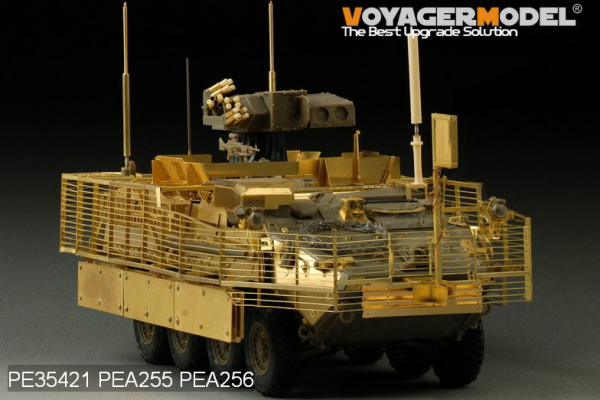 Voyager Model PEA256 Modern US Stryker family Rhino Anti IED Device/VHF/UHF (GP) 1/35