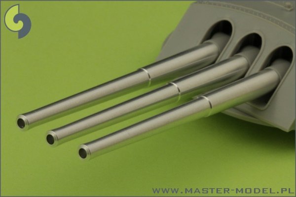 Master SM-200-001 USS Arizona BB-39 (1941) - main gun barrels - 14in/45 (356mm) (12pcs)