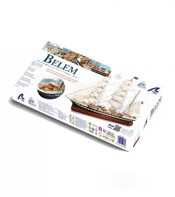 ARTESANIA LATINA 22519 Francuski żaglowiec szkolny Belem 1/75