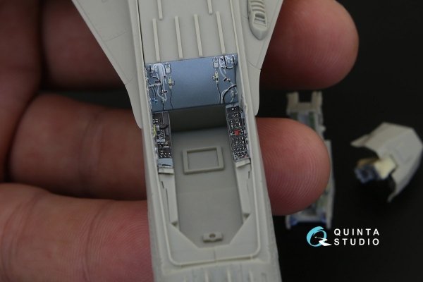Quinta Studio QD48146 F-CK-1С 3D-Printed &amp; coloured Interior on decal paper (for AFV club kit) 1/48
