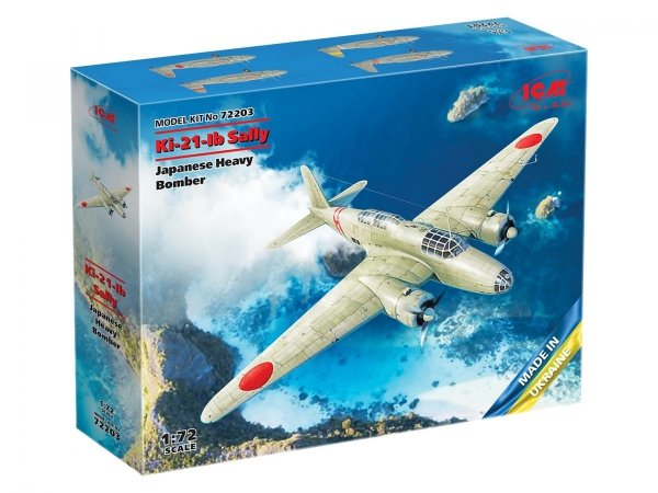 ICM 72203 Ki-21-Ib ‘Sally’ Japanese Heavy Bomber 1/72