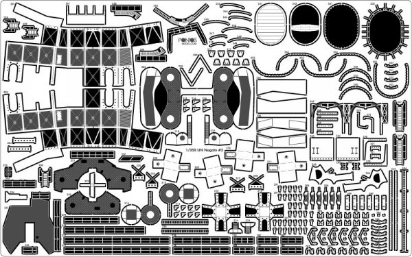 Pontos 35029F1 IJN NAGATO 1941 Detail Up Set 1/350
