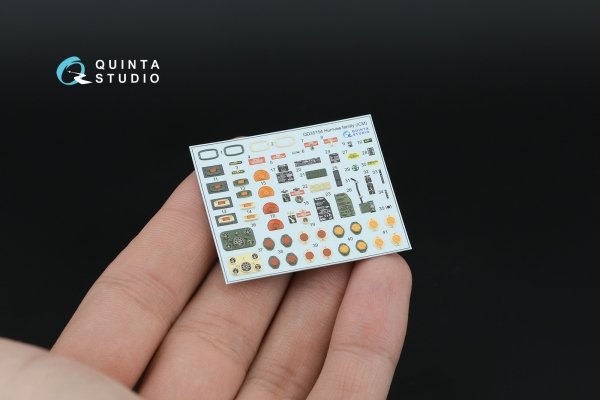 Quinta Studio QD35154 Humvee family 3D-Printed &amp; coloured Interior on decal paper (ICM) 1/35