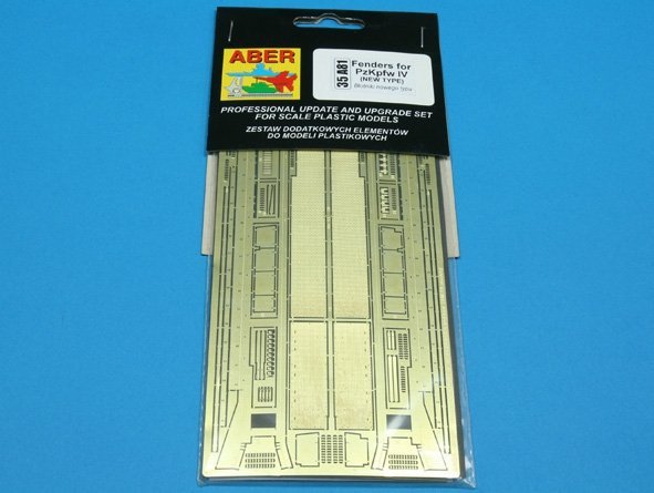 Aber 35A081 Fenders for Panzer IV (new type) (1:35)