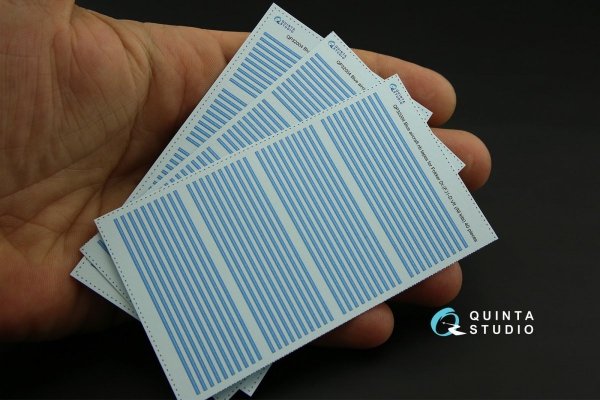 Quinta Studio QP32004 Blue rib tapes Fokker Dr. (F.)I-D.VII (for All kit) 1/32