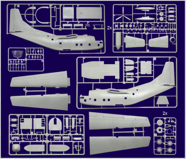 Roden 056 Fairchild C-123B Provider 1/72