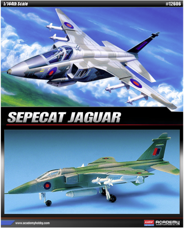 Academy 12606 SEPECAT JAGUAR 1/144