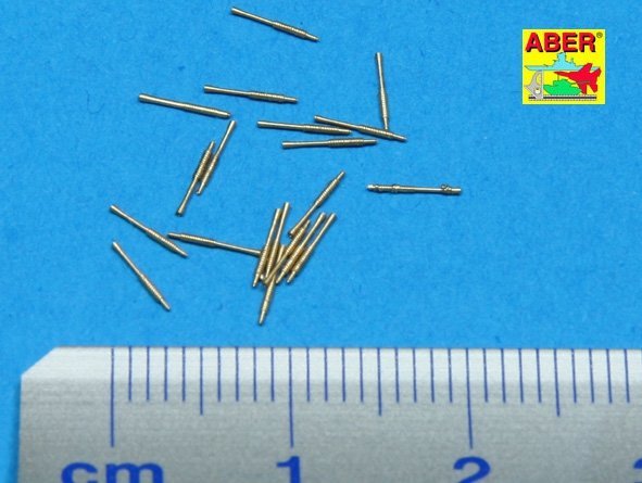 Aber 350L-23 Set of 20 pcs 25 mm type 96 A/A barrels for Japan ships (1:350)