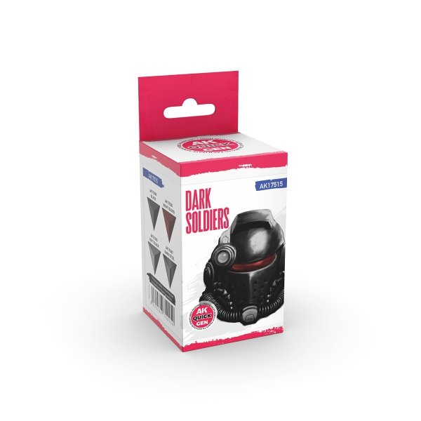 AK Interactive AK17515 DARK SOLDIERS – QUICK GEN SET 4x18ml