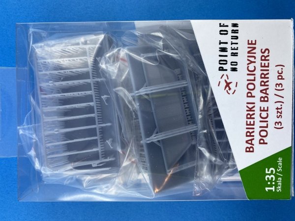 Point of no Return 3522006 Barierka policyjna 3 pcs 1/35