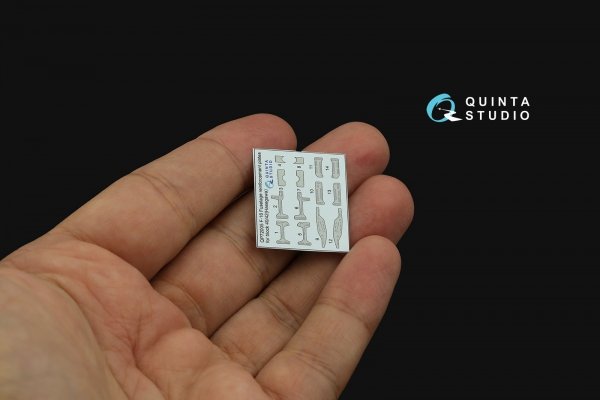 Quinta Studio QP72005 F-16 block 40/42 reinforcement plates (Hasegawa) 1/72