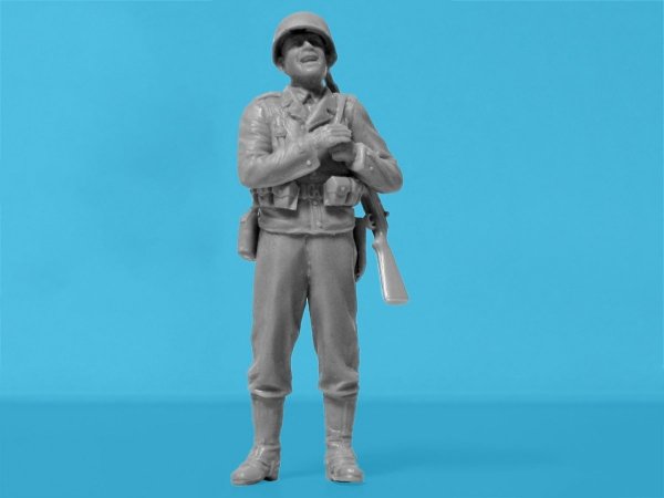 ICM 35599 WWII US Military Patrol (G7107 with MG M1919A4) 1/35