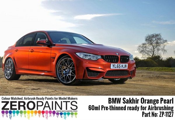 Zero Paints ZP-1127-SA BMW Sakhir Orange Pearl Paint 60ml