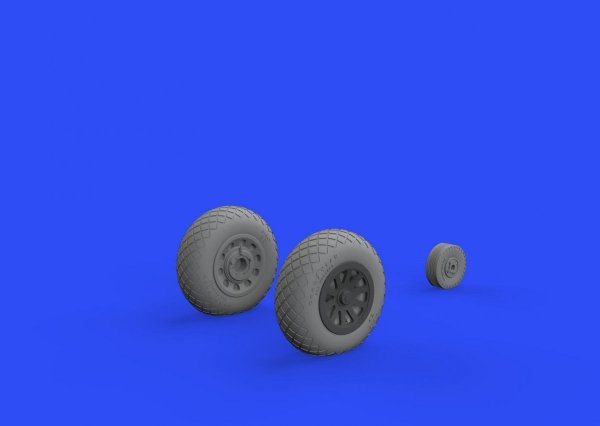 Eduard 648511 P-51D wheels diamond tread 2 1/48 EDUARD