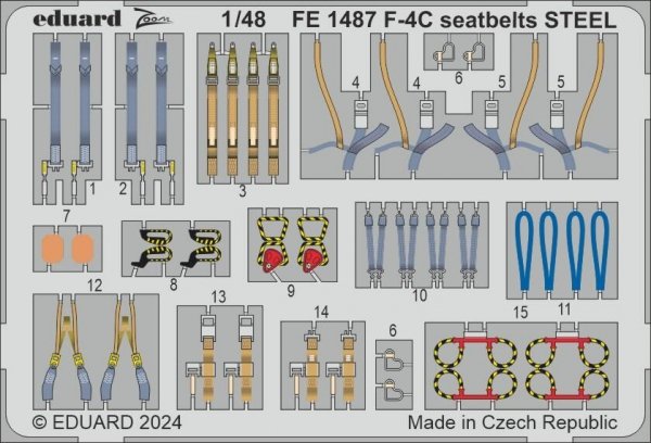 Eduard BIG49437 F-4C HOBBY 2000, ACADEMY 1/48