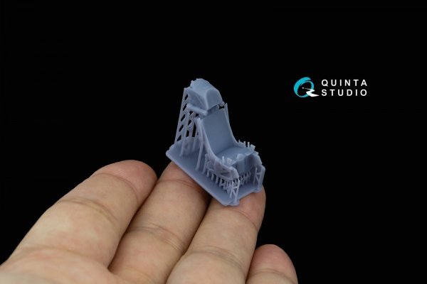 Quinta Studio QR+48061 K-36DM Series2 (early) ejection seat (for MiG-29, MiG-31, Su-27, Su-33 aircraft until 2007) (All kits) 1/48